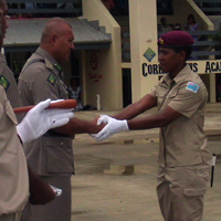 Prisons hold pass out parade for new recruits